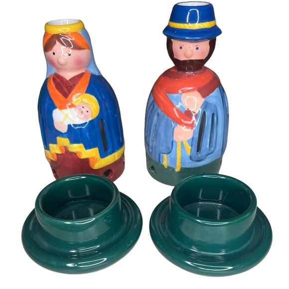 Villeroy & Boch Holiday Villeroy Boch Nativity Candle Holder Set Poshmark